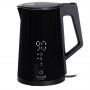 Adler | Kettle | AD 1345b | Electric | 2200 W | 1.7 L | Stainless steel | 360° rotational base | Black - 2
